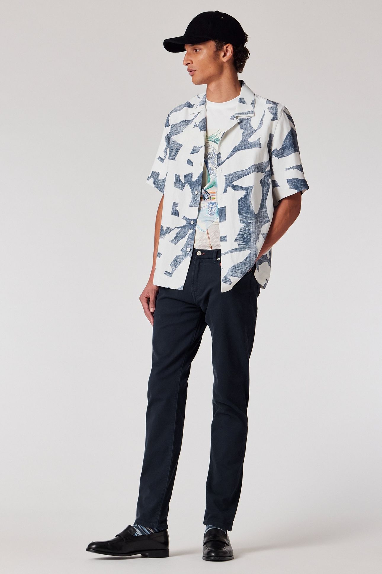 MENS S/S REGULAR FIT SHIRT LIGHT BLUE 3