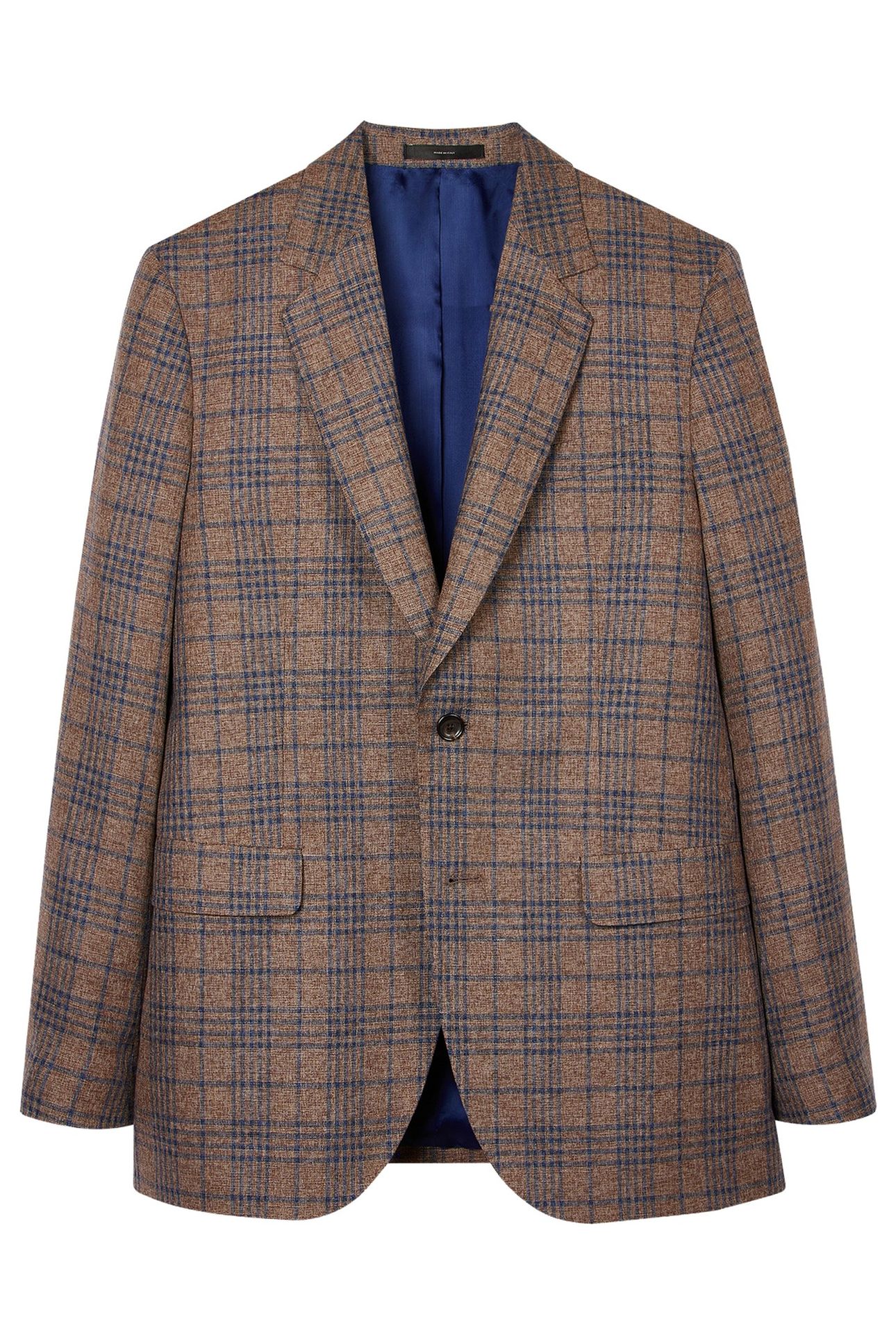 MENS 2 BUTTON JACKET BROWN 3