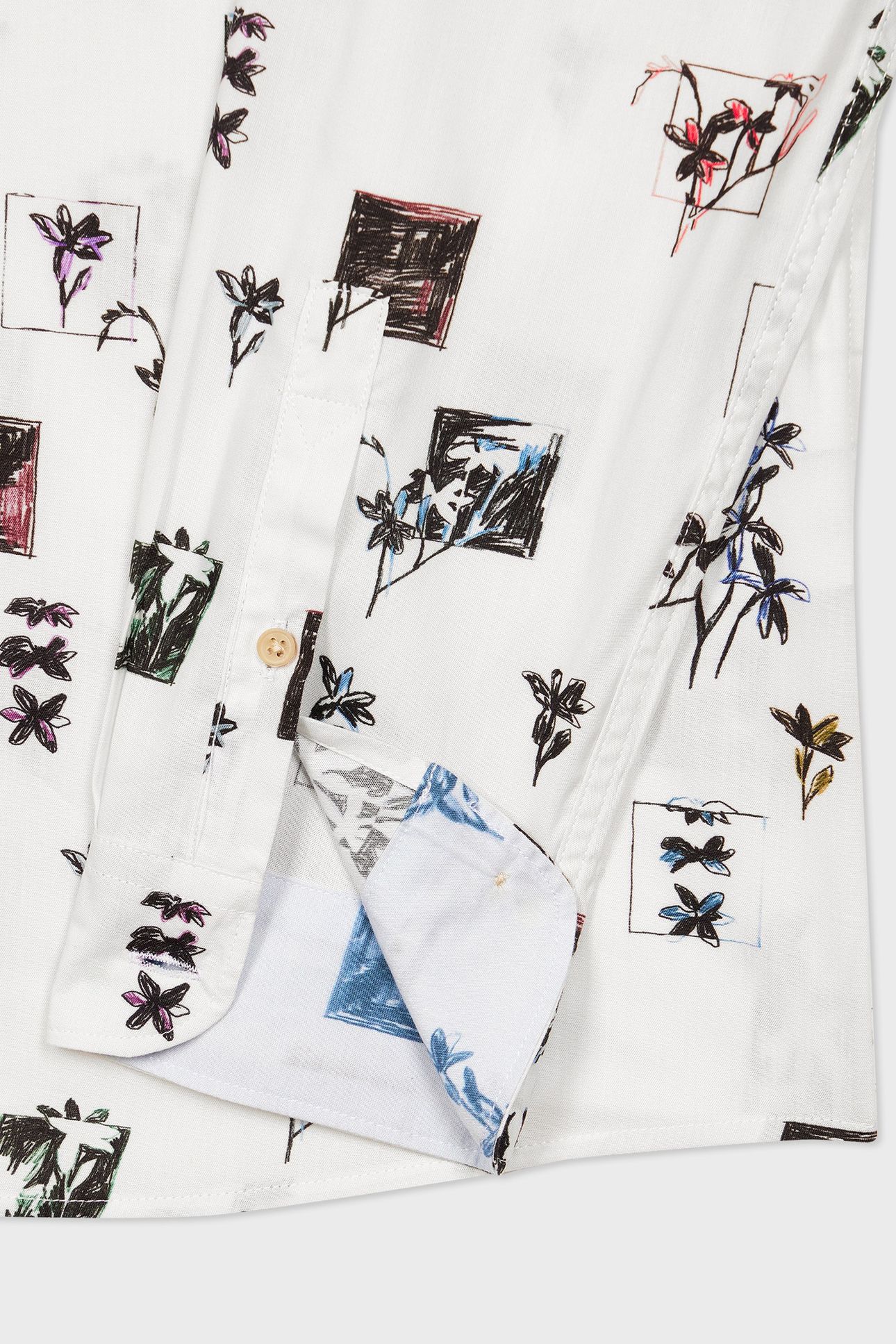 MENS LS REGULAR FIT SHIRT OFF WHITE 6