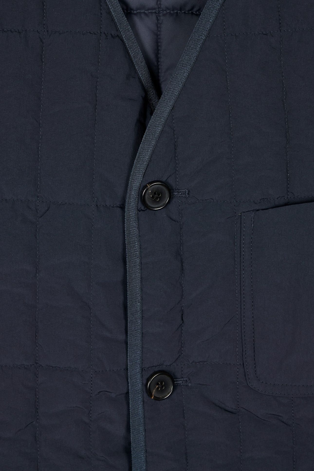 MENS QUILTED GILET NAVY 6