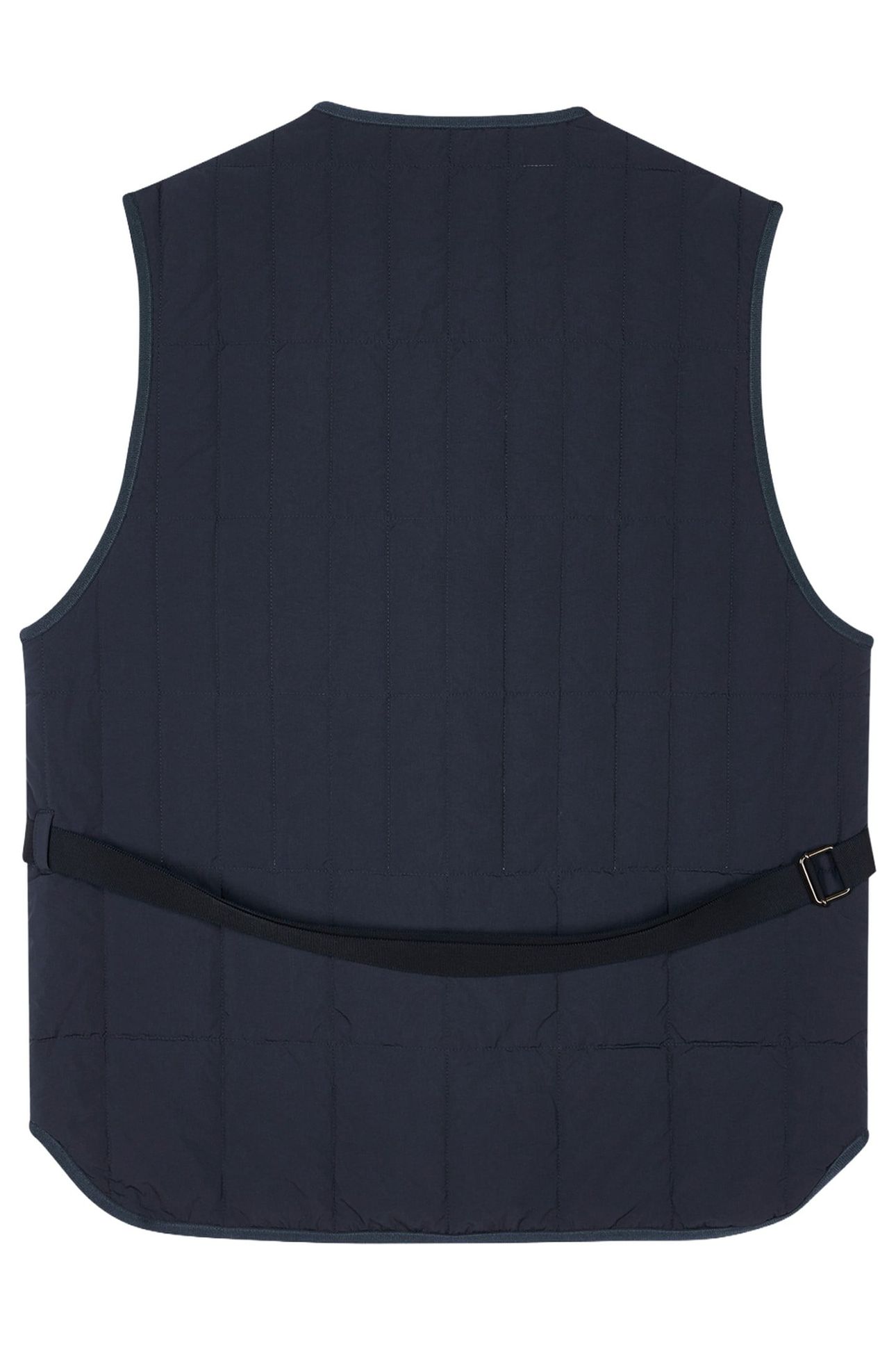 MENS QUILTED GILET NAVY 5