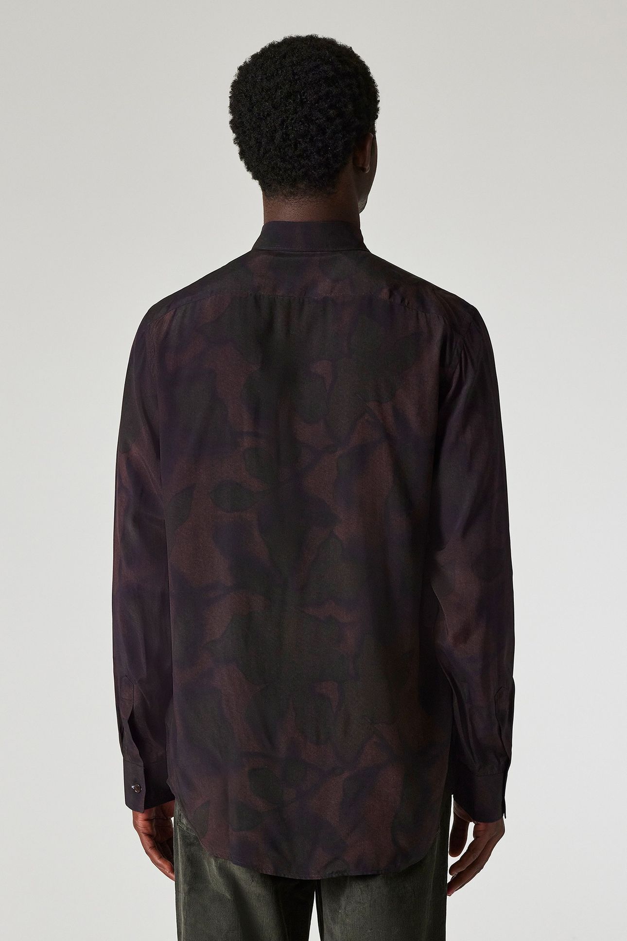 MENS S/C REGULAR FIT SHIRT TAUPE 2
