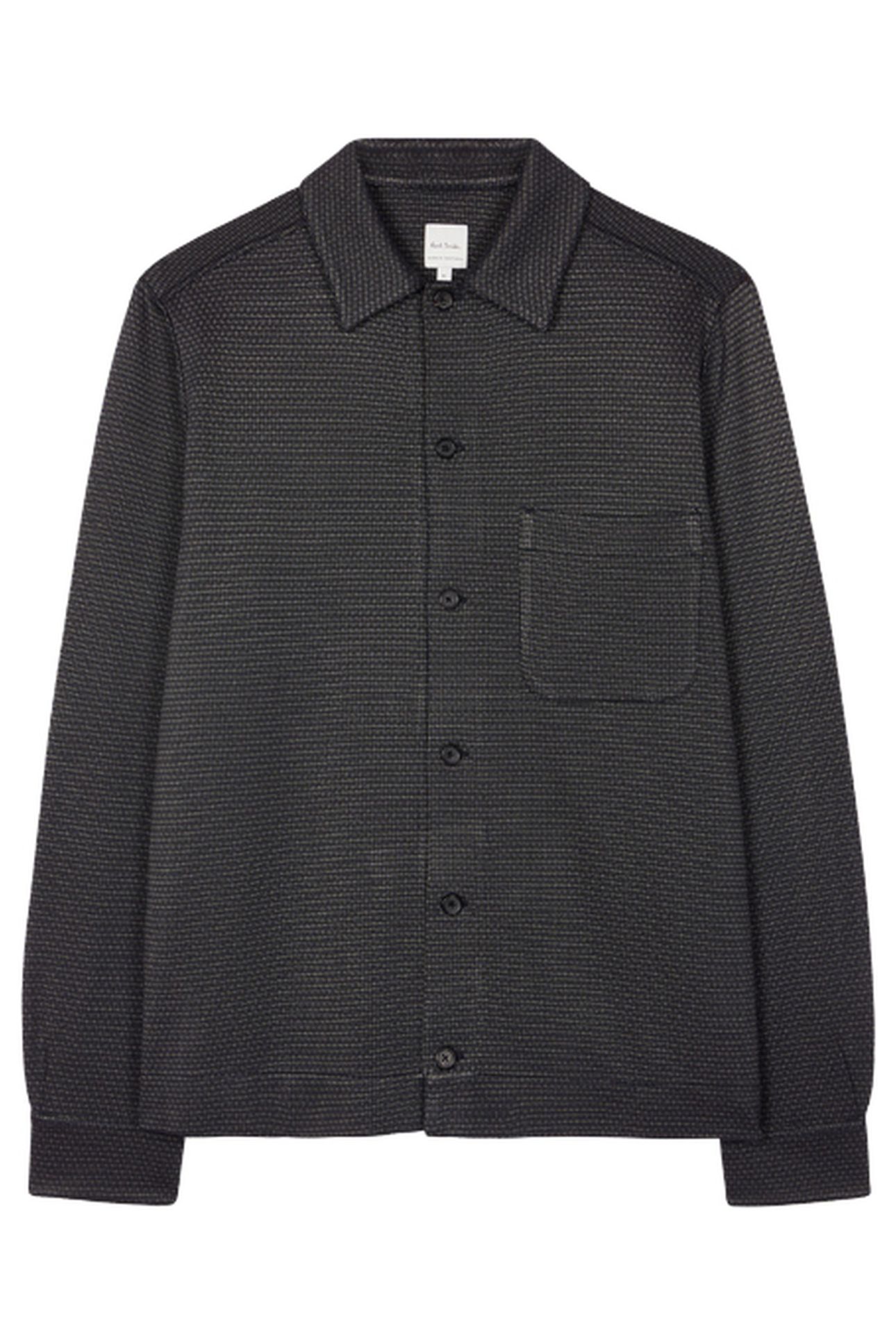 MENS S/C KNITTED SHIRT NAVY 4