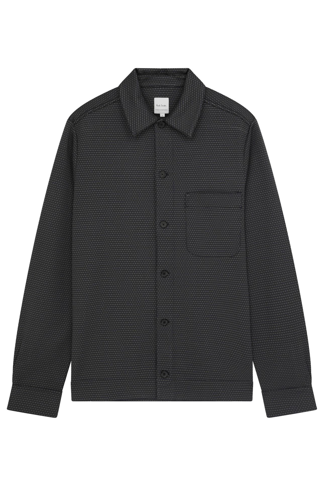 MENS S/C KNITTED SHIRT NAVY 5