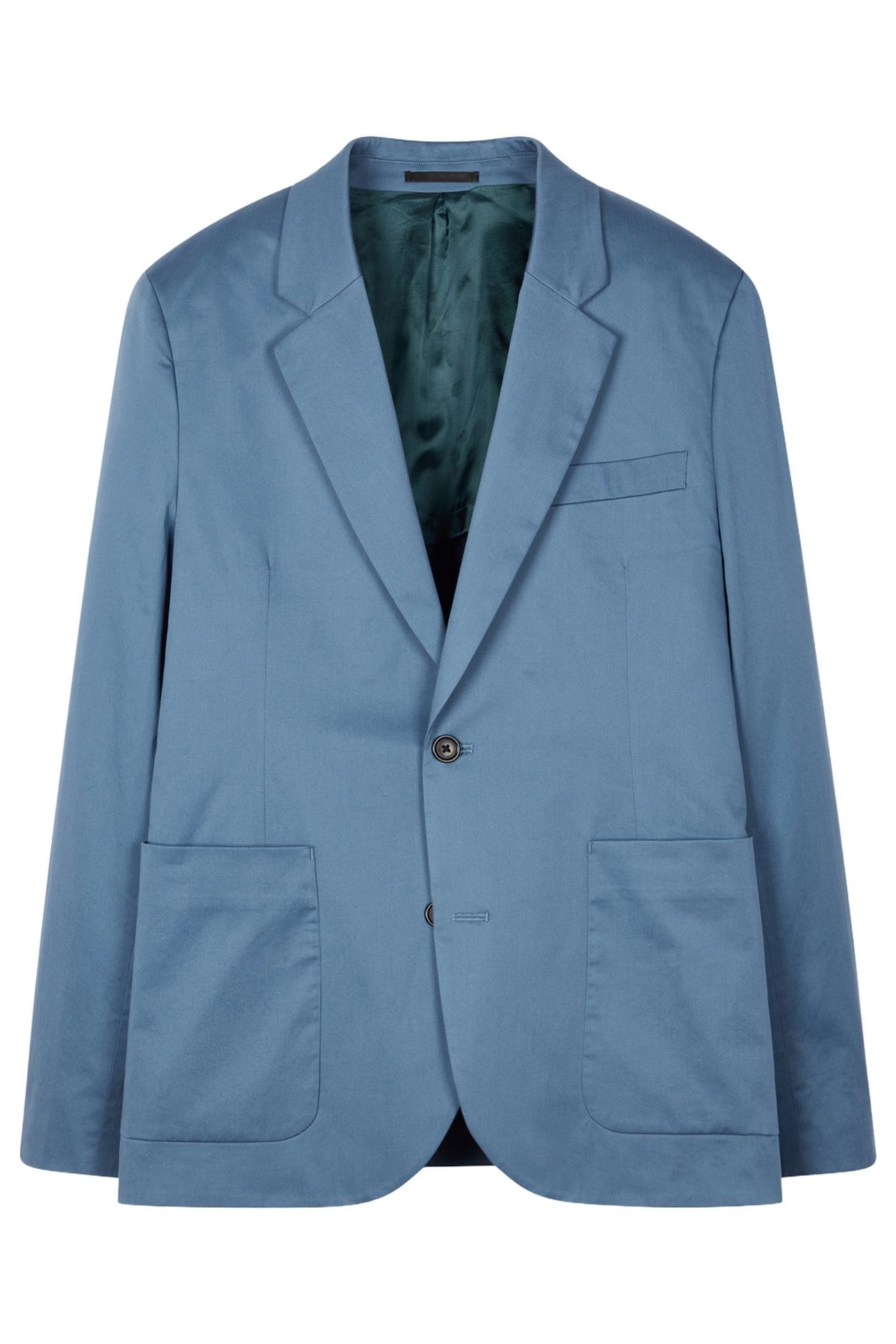 MENS BLAZER BUGGY LINED GREYISH BLUE 6