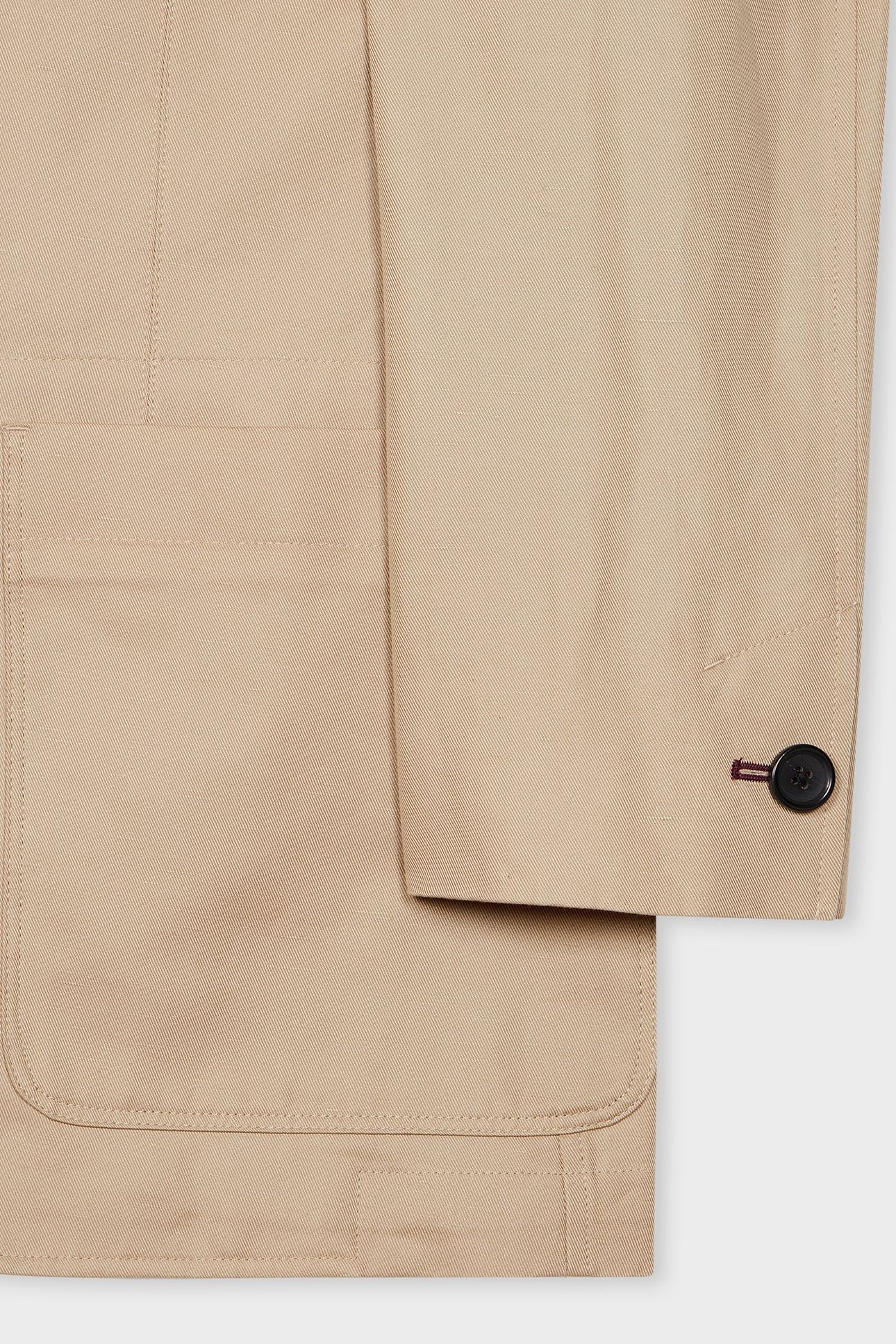 MENS 2 BTN JACKET MEDIUM BEIGE 8