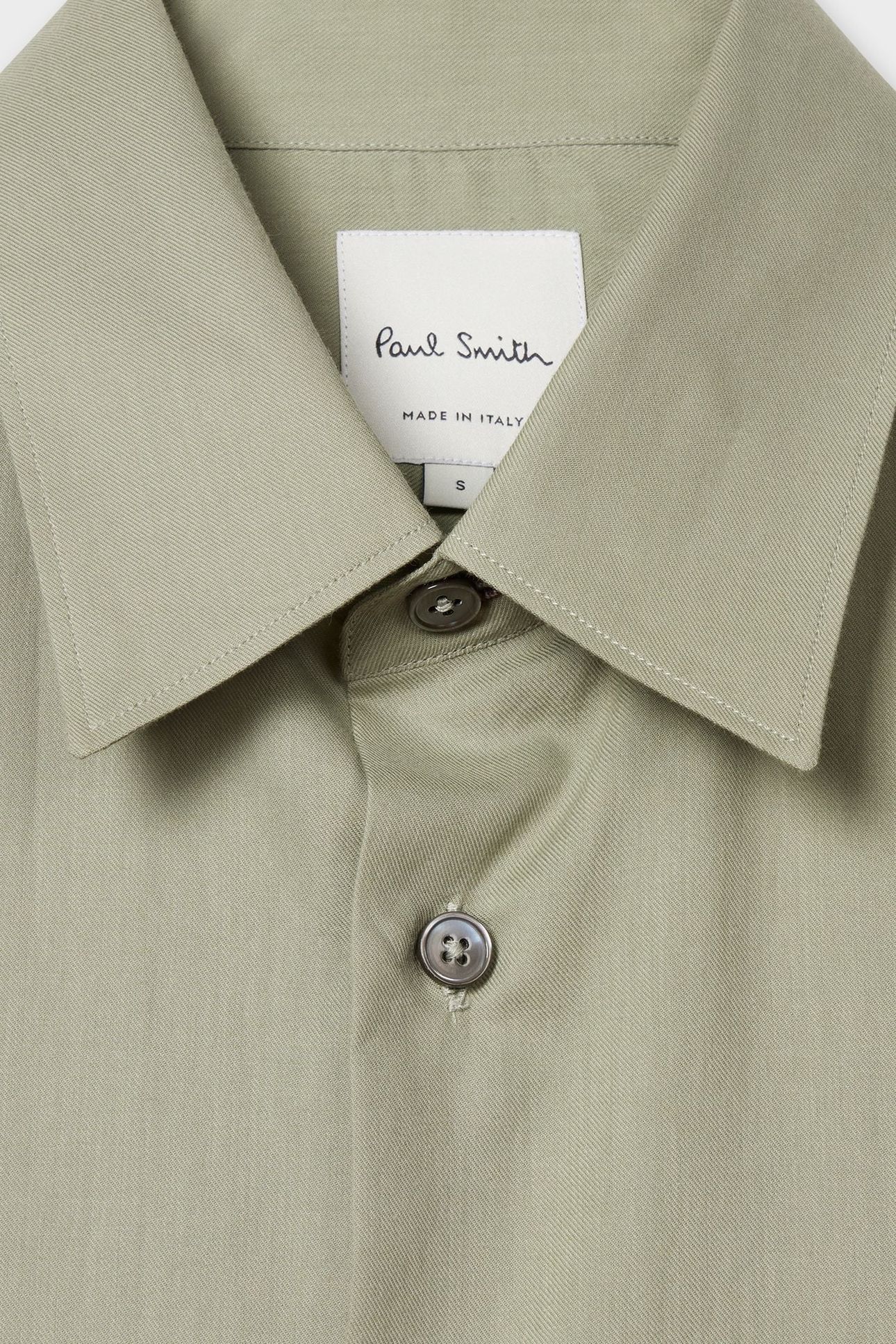 MENS S/C REGULAR FIT SHIRT LT GREYISH GREEN 2