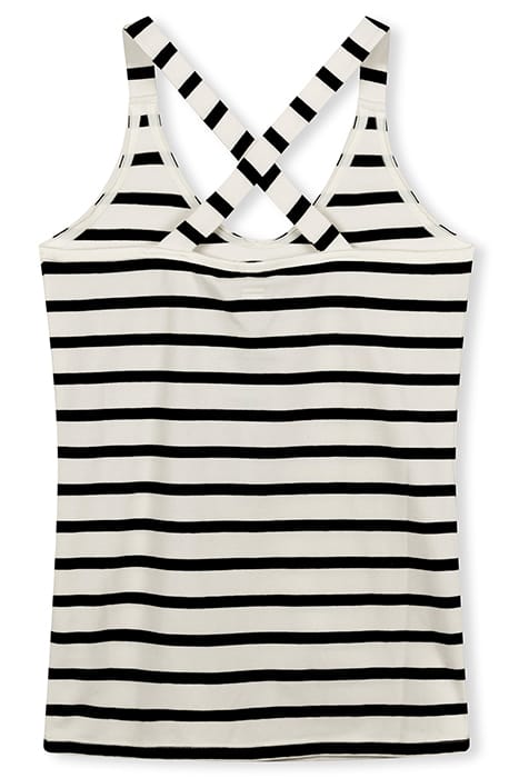 WRAPPER STRIPE ECRU/BLACK 4