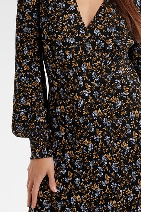 FARAH BIAS CUT MIDI DRESS EVERLY DITSY 4