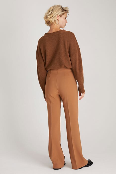 COMPACT STRETCH RELAXED PANTS CINNAMON 3