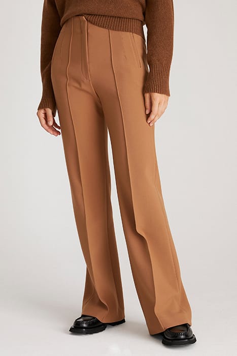 COMPACT STRETCH RELAXED PANTS CINNAMON 1