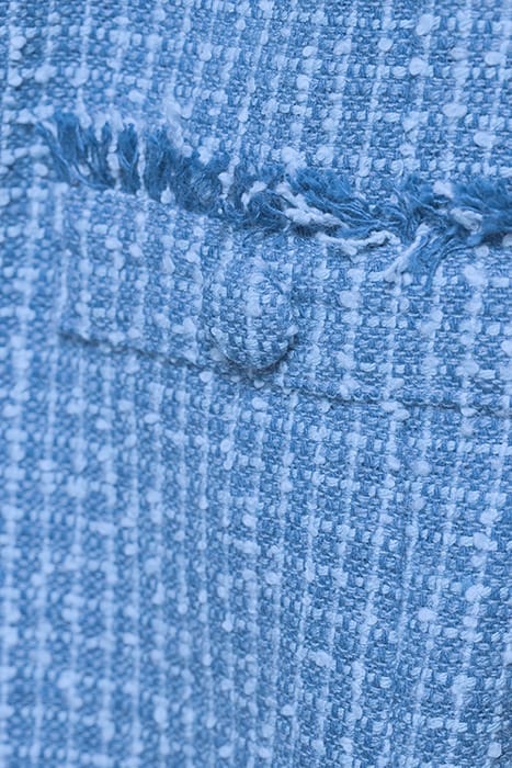 TIMMY ABITO TWEED LEGGERO BOUC PERIWINKLE BLUE 5