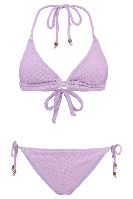 LADIES LIZ BIKINI SET IBIZA WAVES STRUCTURE LAVENDER PURPLE 1