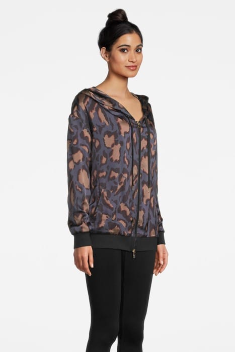 VEDERE BOMBER SATIN ST. MACULA GREY/BEIGE MULTI-COLOUR 3