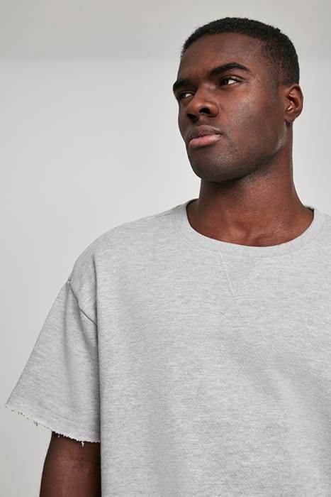 HERRINGBONE TERRY TEE LIGHTGREY 9
