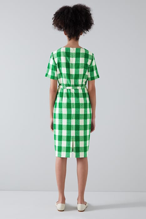 MAREN MIDI DRESS GREEN 2