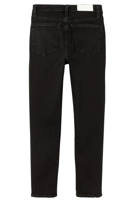 90S HIGH RISE ANKLE CROP NOIR 2