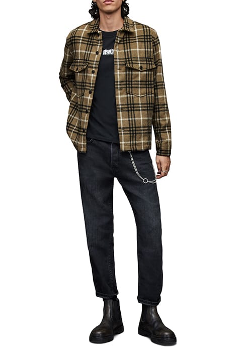 BERTHOLD LS SHIRT DUSTY OLIVE GREEN 3