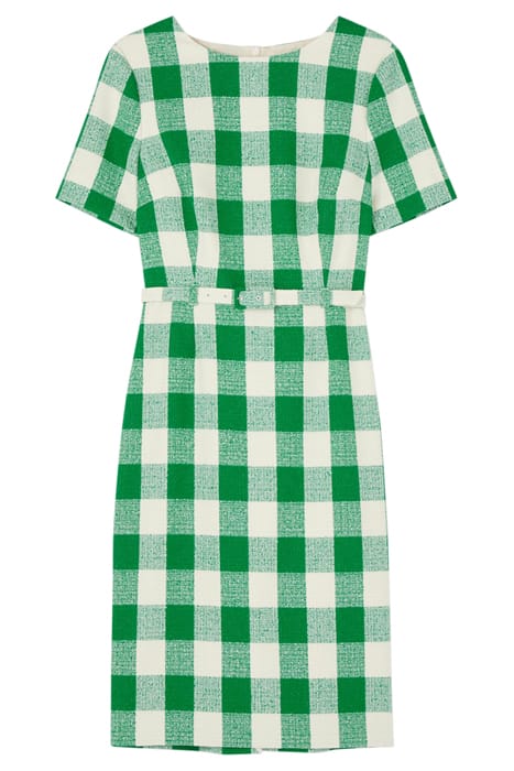 MAREN MIDI DRESS GREEN 4