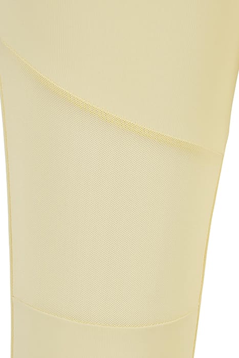 LADIES TECH MESH LEGGINGS SOFTYELLOW 7