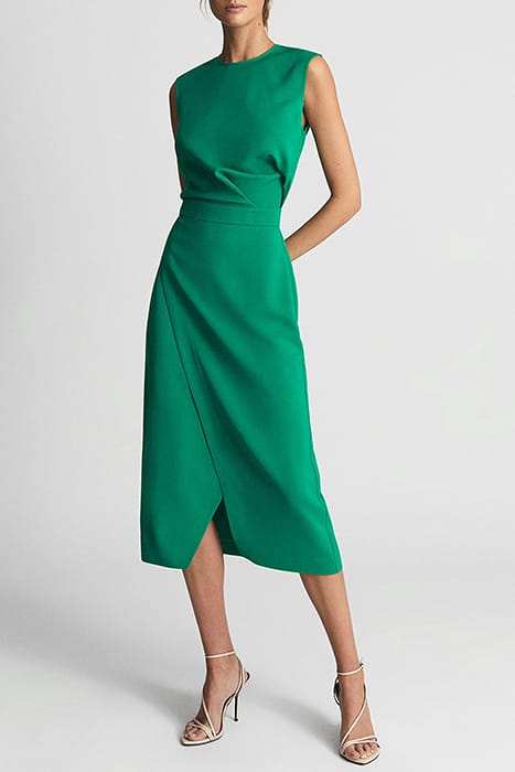 LAYLA GREEN MIDI DRESS 3