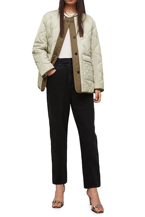 FOXI LINER JACKET PALE/DARK GREEN 5