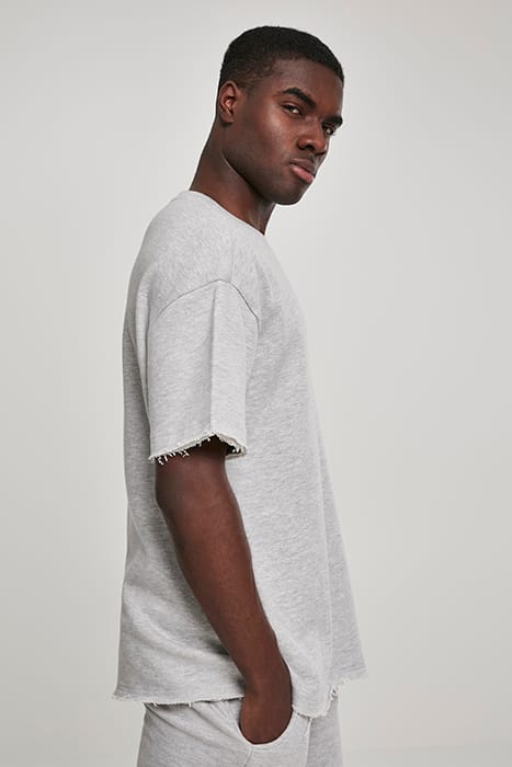 HERRINGBONE TERRY TEE LIGHTGREY 7