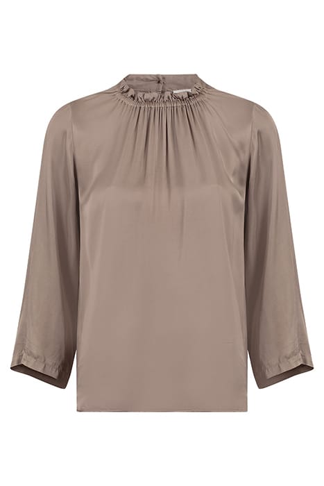 SHIRT JACKET ARLINA SMOKED TRUFFLE 1