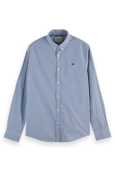 ESSENTIAL YARN DYE ORGANIC POPLIN SLIM FIT SHIRT COMBO B 1