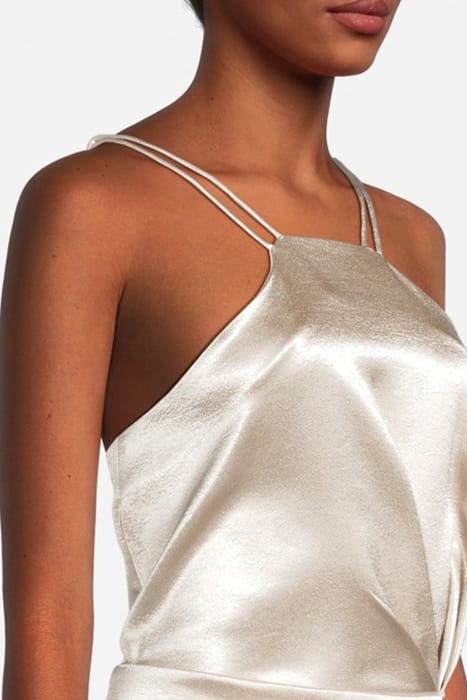 PAOLA GOLD MIDI DRESS 4