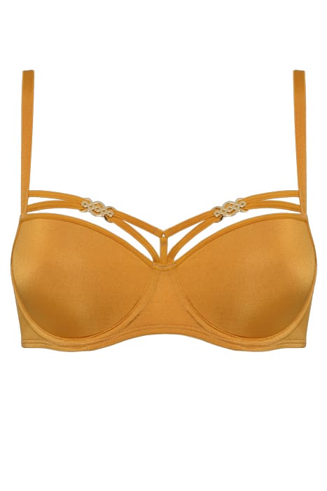 FOREVER SECRET GOLDEN SUNSET PLUNGE BALCONY BRA 3
