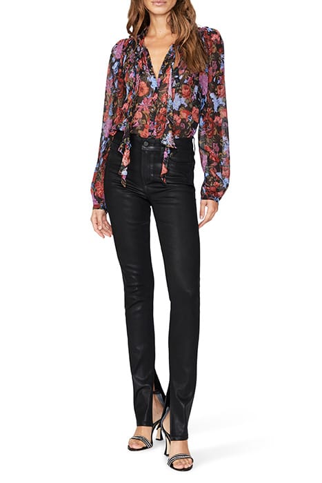 CONSTANCE SKINNY BLACK FOG LUXE COATING 3