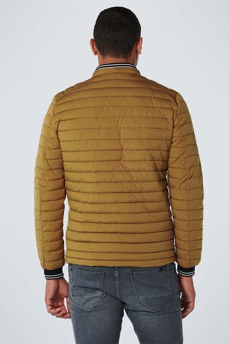 JACKET SHORT FIT PADDED DARK FUDGE 3