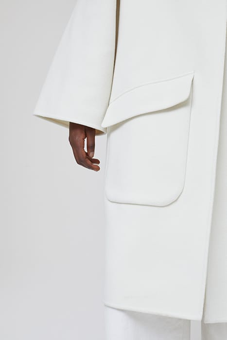 CLOSED WOMEN COAT WITH HOOD JACKETS & COATS IVORY IVORY 3