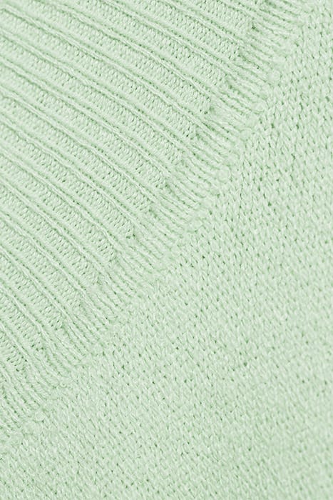 SLEEVELESS OVERSIZED SWEATER SOFT SAGE 6