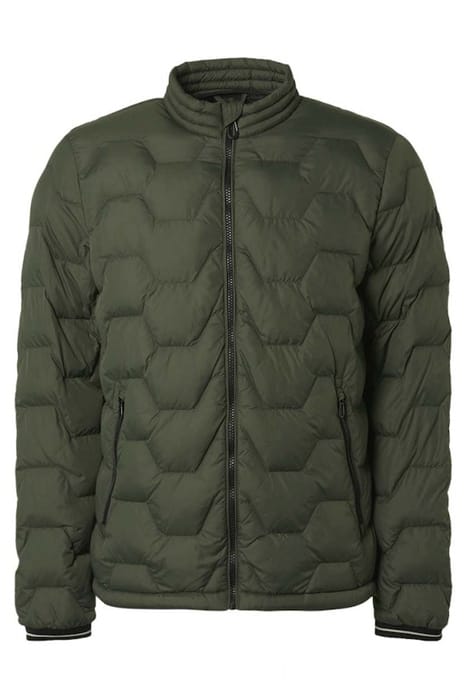 JACKET SHORT FIT PADDED MOSS 3