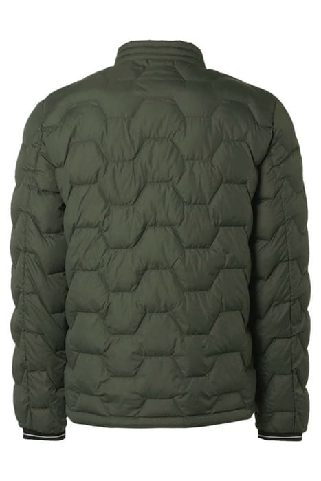 JACKET SHORT FIT PADDED MOSS 6