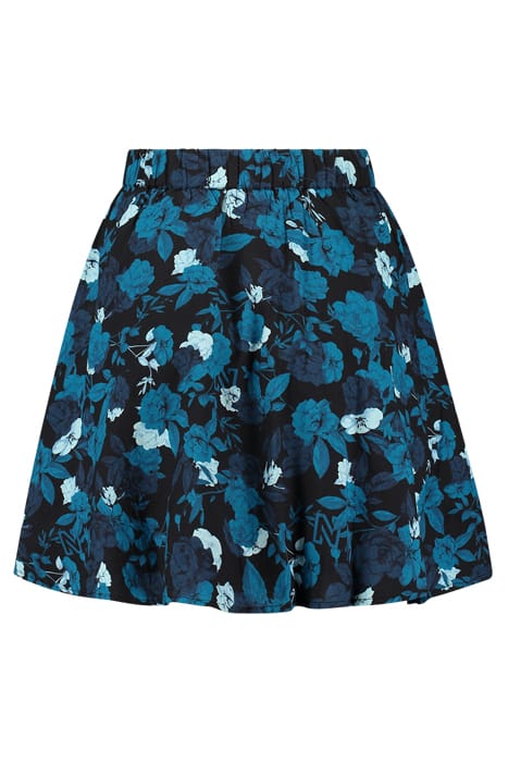 STEFANIE SKIRT BLUE FLOWER 1