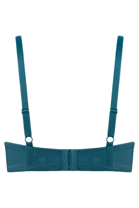 DAME DE PARIS LAGOON BLUE BALCONY BRA 4