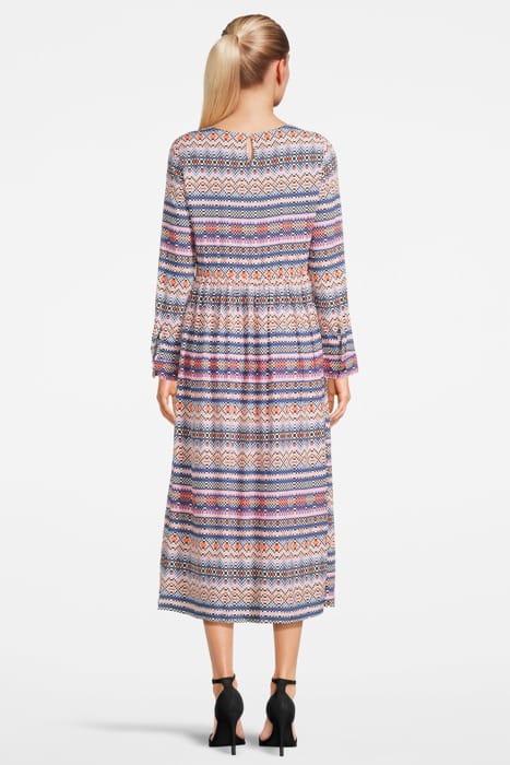 PRINTED MAXI DRESS ROSEWATER 3