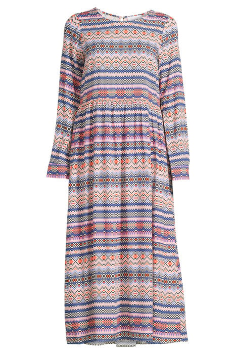 PRINTED MAXI DRESS ROSEWATER 1