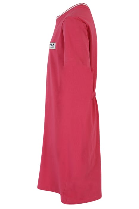 TARBECK T-SHIRT DRESS CARMINE 3