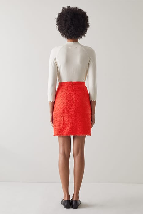 SASKIA MINI SKIRT RED 3