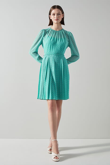 ARIA MINI DRESS GREEN 2