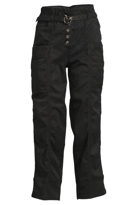 BOTANICA PANTALONE FLUIDO DIAG BLACK 4