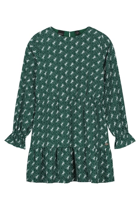 KANYE DRESS COLLEGE GREEN 1