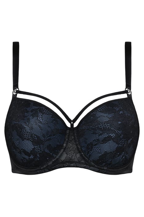SPACE ODYSSEY BIJOU BLUE BALCONY BRA 3