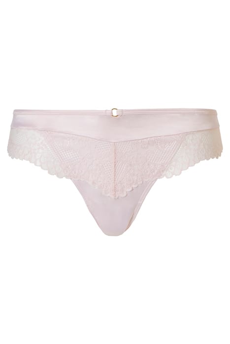 CO BO. SHORTY SATIN LACE SUGAR PINK 1