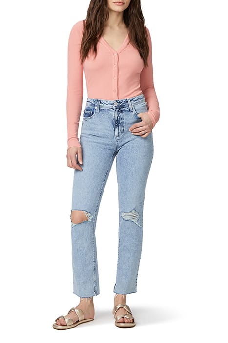 STELLA RAW INSEAM SLIT RAW HEM LOUELLA DESTRUCTED 3