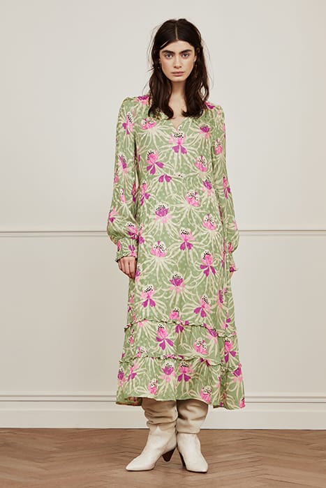 MARILOU DRESS BUTTER CREAM/SASSY S 4